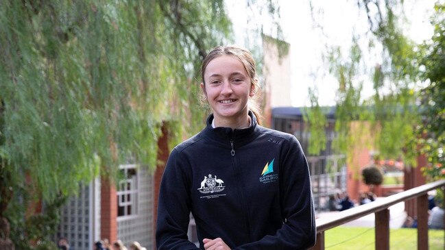 Star sailing prospect Ellen Sampson. Picture: Walford Anglican School for Girls