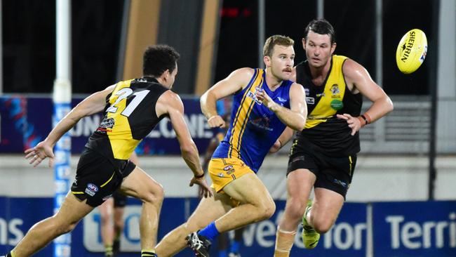 Wanderers will take on the Nightcliff Tigers in Round 3 of the NTFL. Picture: Tymunna Clements / AFLNT Media