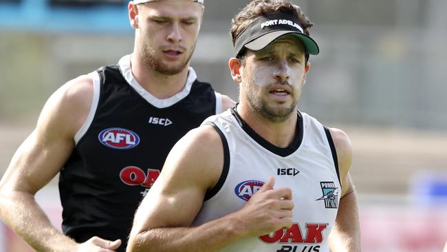 The Boak is back: Is it time to jump on Port Adelaide star Travis Boak in your SuperCoach team? Picture: Sarah Reed