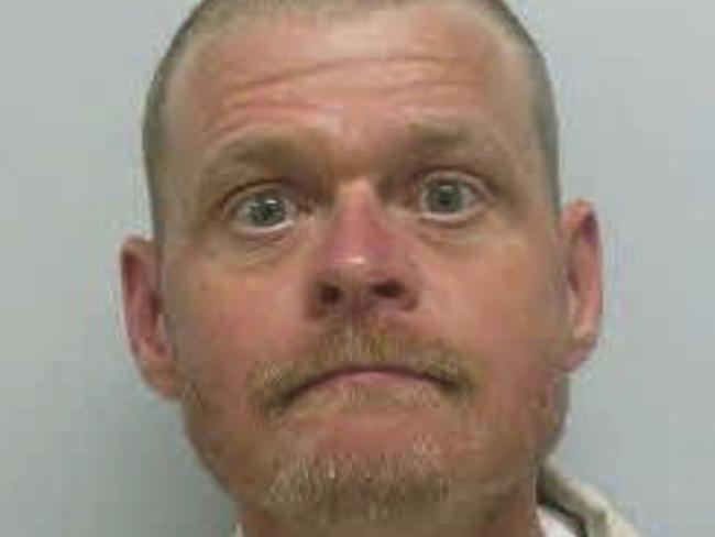 Denver Simmons said he strangled William Scruggs, 44 (pictured) with an extension cord from a lamp. Picture: Kirkland Correctional Institution via AP