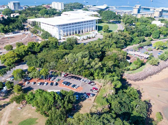 THE Darwin RSL has a plan to rebuild its venue on the Esplanade, just 90 metres from the Deckchair Cinema, one of DarwinÕs most iconic and loved attractions.Picture: Will Zwar