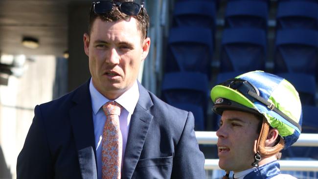 Trainer Nathan Doyle has a good chance at Port Macquarie in Impulse Control. Picture: Grant Guy