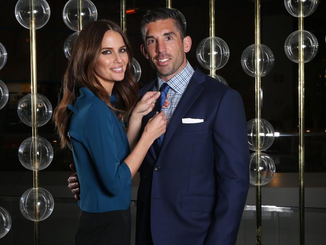 Jodi and Braith Anasta before their marriage broke down. Picture: Chris Pavlich