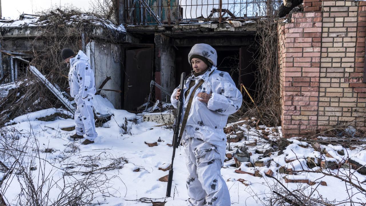 In recent months, Russia has amassed forces and military equipment near the Ukrainian border, raising concerns of invasion. Picture: Brendan Hoffman/Getty Images