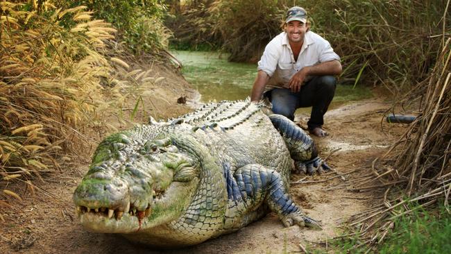 Outback Wrangler star Matt Wright brought a range of reptiles to the event.