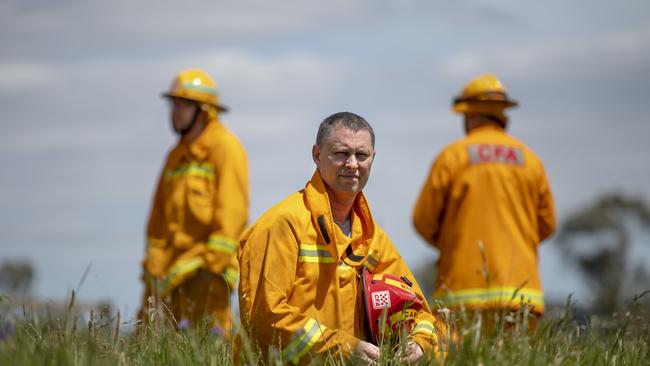 Coldstream CFA captain Sean Bethell. Picture: Andy Brownbill