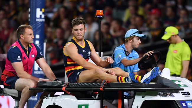 Paul Seedsman of the Crows. Picture: AAP Image/David Mariuz) 