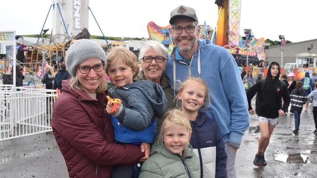 Rebecca, Joseph, Anne, Paul, Amelia and Isabelle Nevill.