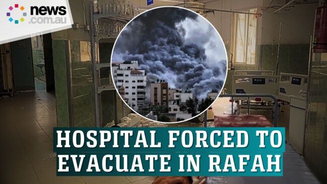 Hospital in Rafah stops operating amid Israeli bombs