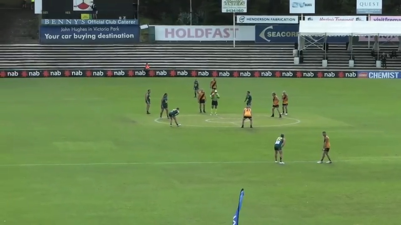 Replay: Tasmania/NSW v WA Gold (Men 45s div 2) – AFL Masters National Carnival Day 4