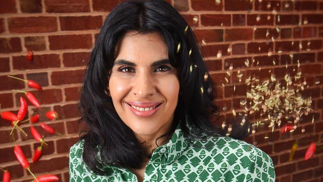 Anjum Anand wants to demystify Indian cooking. Picture: TONY GOUGH