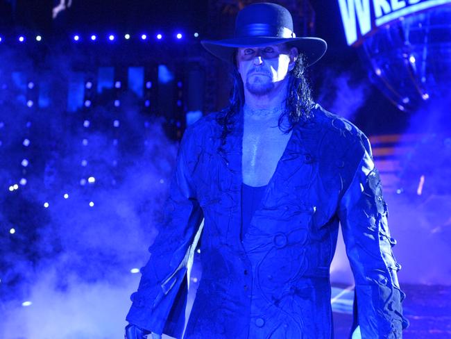 WWE wrestler The Undertaker is one of the headline acts. Picture: WWE