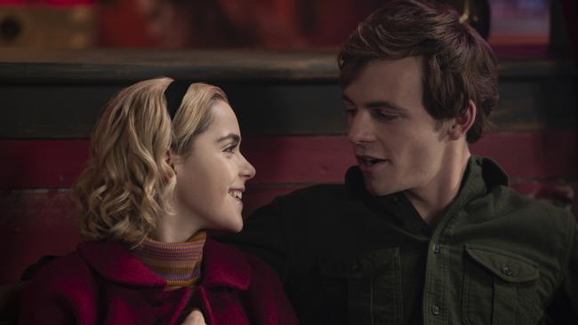 Chilling Adventures of Sabrina also stars former Disney heart-throb Ross Lynch.