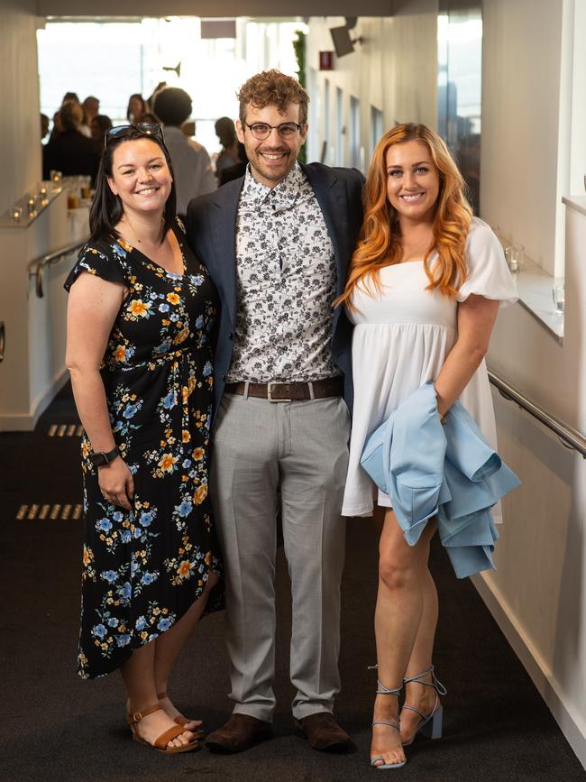 Teachers Hilary Dawson, Julian Floriano and Lucy Collins. Picture: Julian Andrews