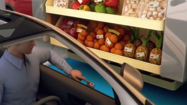 In the future, you may not even have to get out of your car when you pick up your shopping.