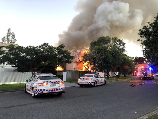 The Wooloowin home was destroyed by the blaze allegedly lit by Mickan.