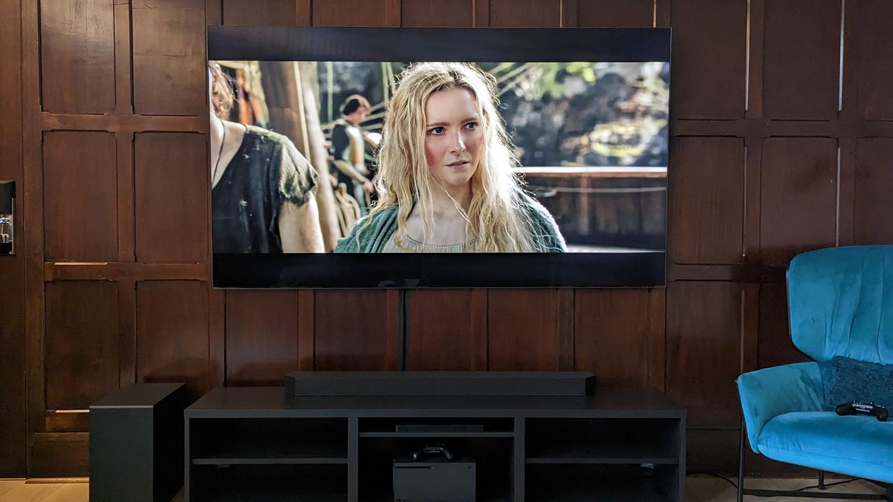 Samsung QN900C Neo QLED 8K Smart TV (2023). Picture: Lauren Chaplin/news.com.au