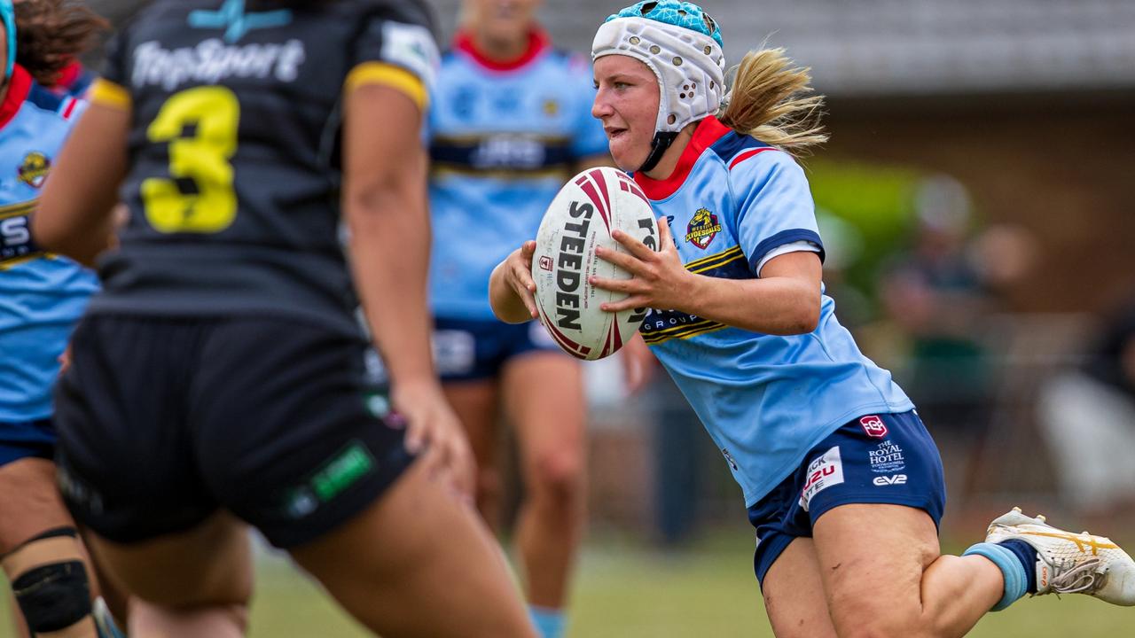 Toowoomba ace Chloe Pallisier is a tremendous five-eight talent. Picture: Benny Hassum Photography