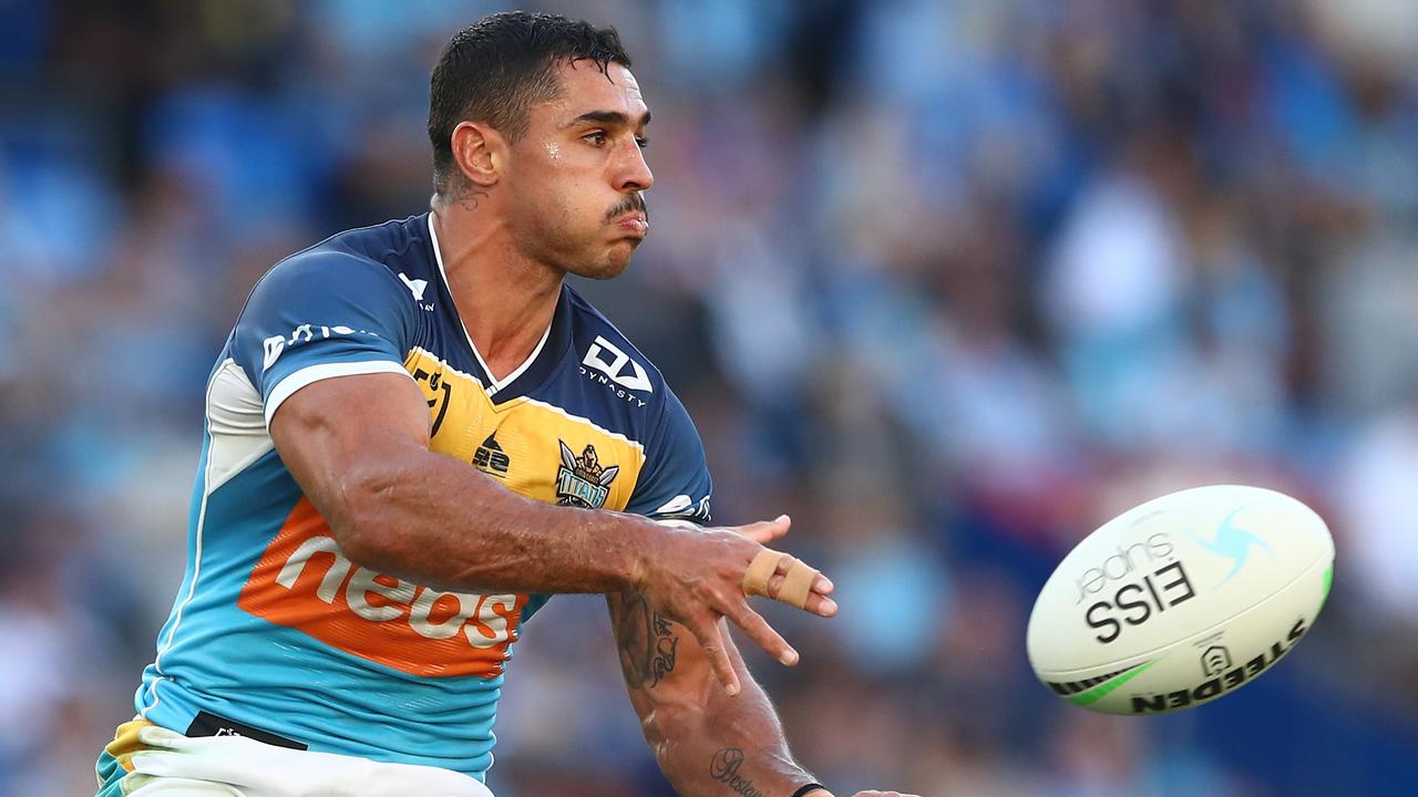 Jamal Fogarty has secured a new deal at the Titans. Picture: Getty Images