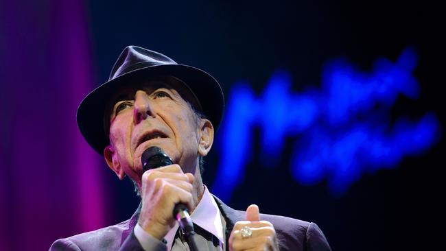 Canadian songwriter Leonard Cohen wrote some great songs ‘but Hallelujah is definitely not one of them’. Picture: AFP