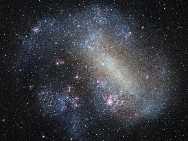 Large Magellanic Cloud ... The Milky Way’s satellite galaxy and close neighbour, the Large Magellanic Cloud, showcasing stars of all ages lying within its 14,000 lightyear diameter. The Large Magellanic Cloud can sometimes even be seen with the naked eye from the southern hemisphere, but resembles a faint cloud rather than a huge galaxy. Picture: Carlos Fairbairn, Insight Astronomy Photographer of the Year 2016 Best Newcomer Winner