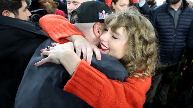 Young love. Photo by Rob Carr/Getty Images.