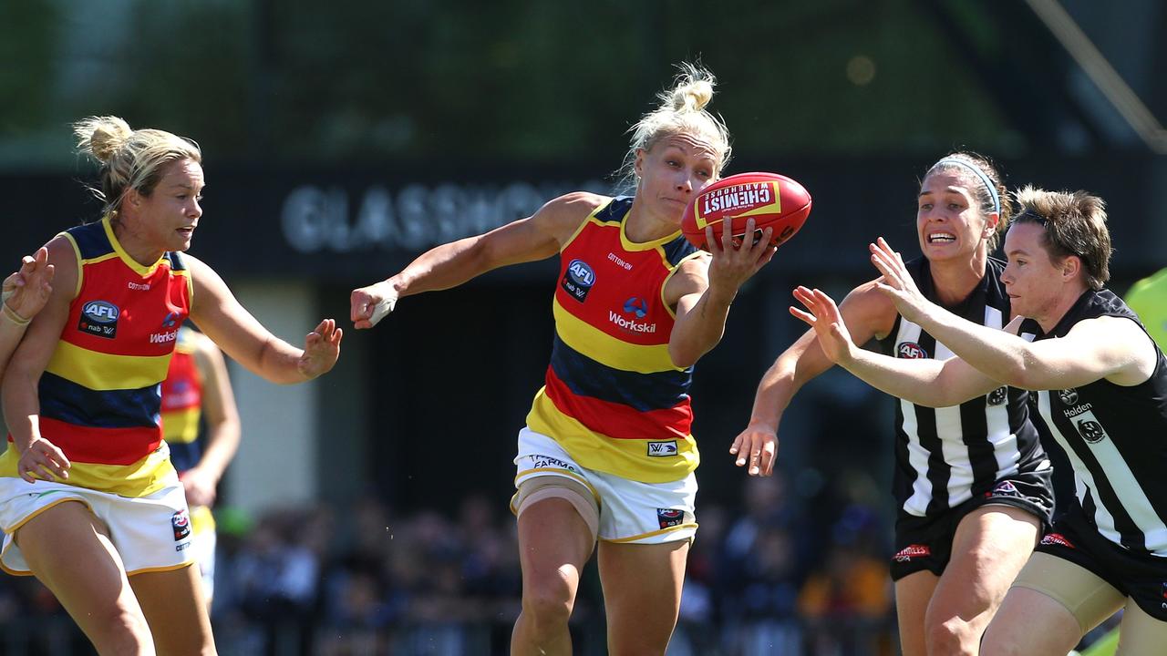 Erin Phillips has been an AFLW star and gave up a chance at the Commonwealth Games because it conflicted with scheduling.