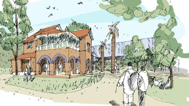 Student housing is also proposed on the historic site.