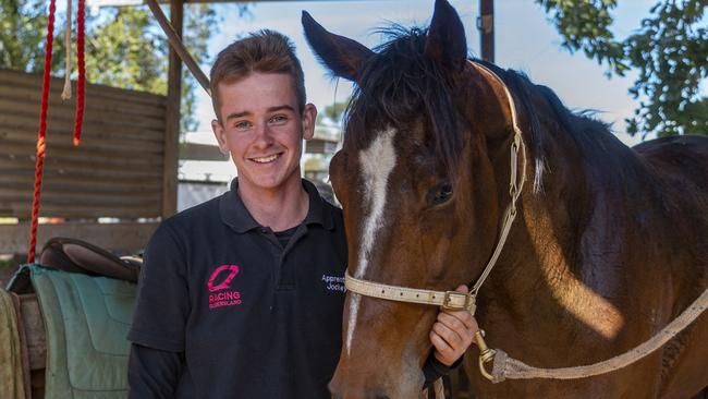 Apprentice Tyler Leslight. Picture: Daryl Wright