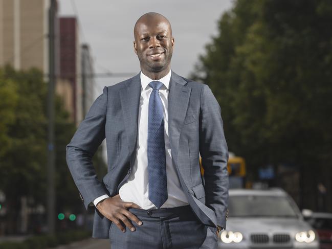 Bruce Djite, CEO of the Committee for Adelaide. Picture: Simon Cross