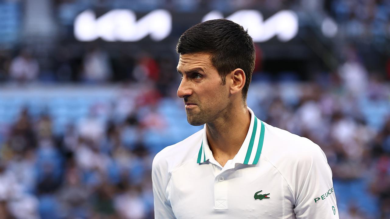 Novak Djokovic has been dragged into an absolute mess. Photo by Matt King/Getty Images