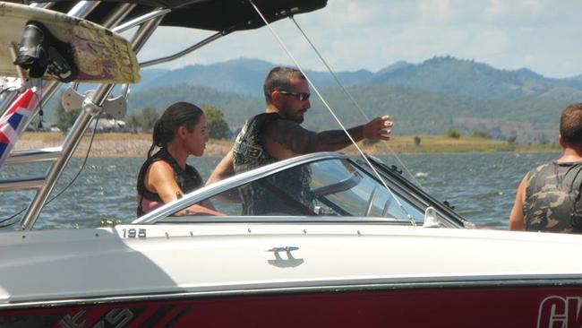 Amber Callender and Paul Callender enjoyed an Australia Day break at their holiday home on the Sunshine Coast hinterland. Photo: Supplied