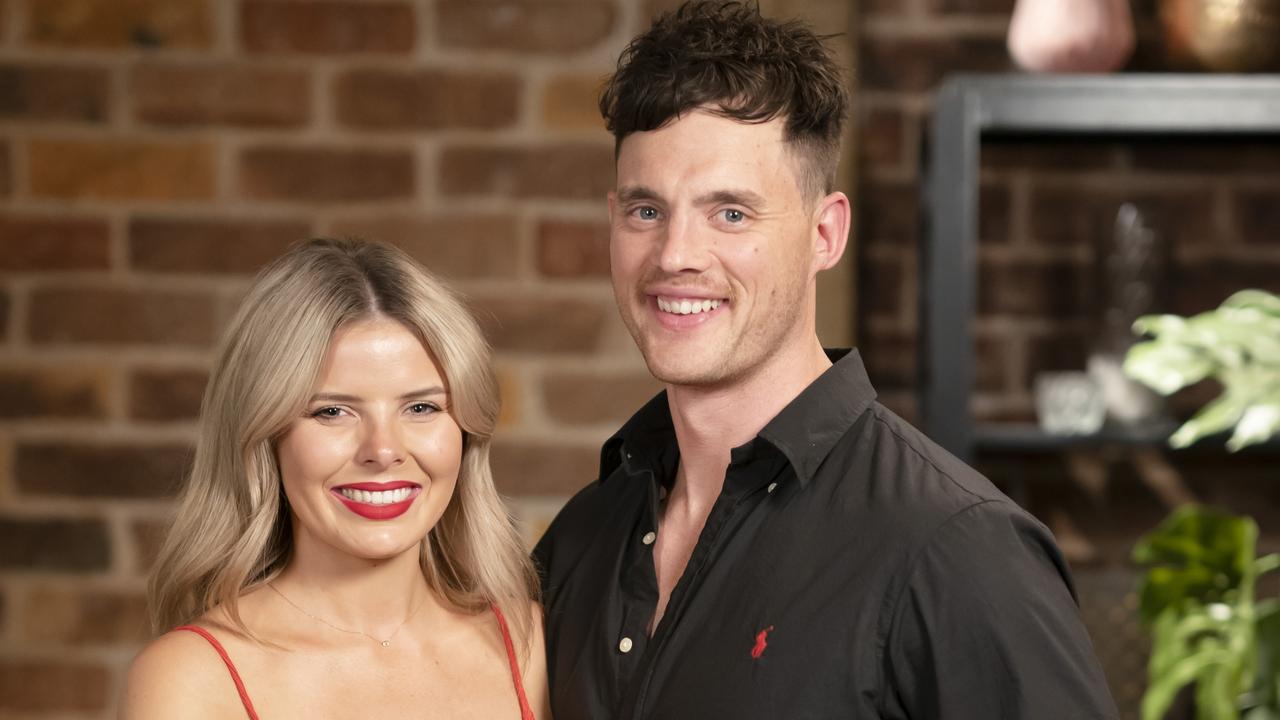 All smiles, but Olivia’s had a rough ride on MAFS this season. Picture: Channel 9