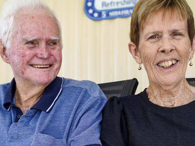 Neil Pratt and wife Pamela Pratt have a rich history throughout the Calen, Bloomsbury and Cameron's Pocket area. Picture: Heidi Petith, as part of the Daily Mercury's and Mackay Regional Council's My Town visits.