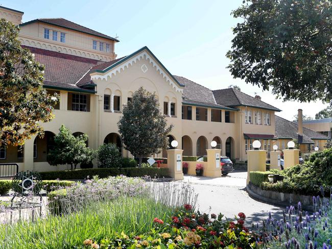 Brisbane Boys College in Toowong. Pics Tara Croser.