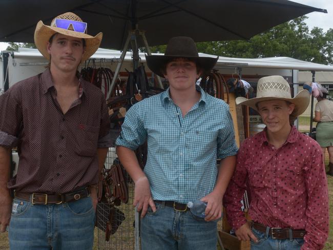 Tyrone, Cody and Tom at Melon Rodeo