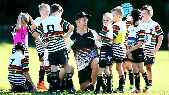 The NRL wants junior coaches to make the game more flexible. (Peter Clark)