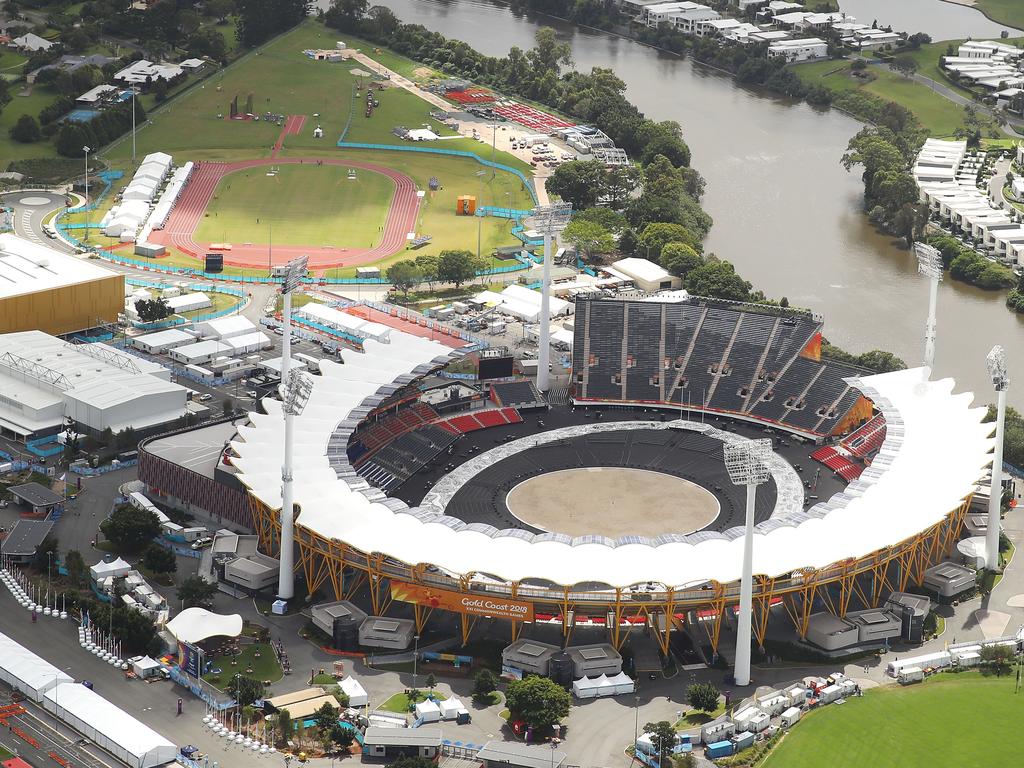 Carrara Stadium could also play host to the athletics. Picture: Mark Kolbe/Getty Images