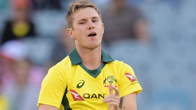 Adam Zampa had career-worst figures against the Poms at the MCG.