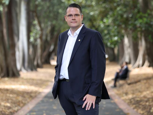Mr Newbury has outlined his plan to repair Victoria’s economy. Picture: David Caird