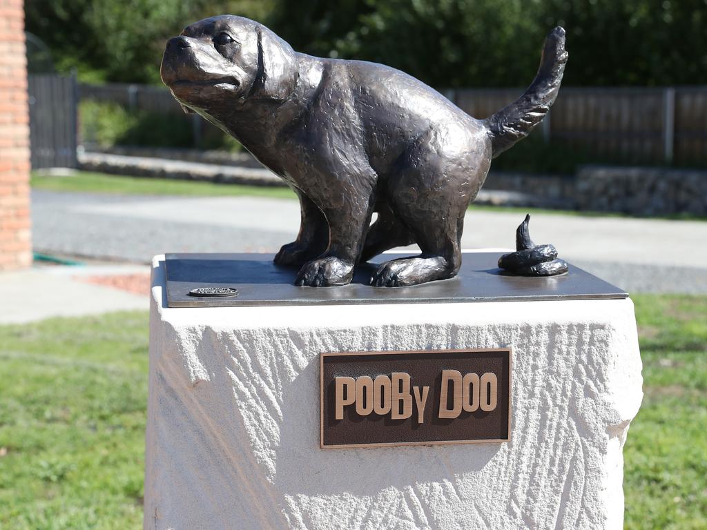 A Pooby Doo statue at the museum. Picture: Nikki Davis-Jones