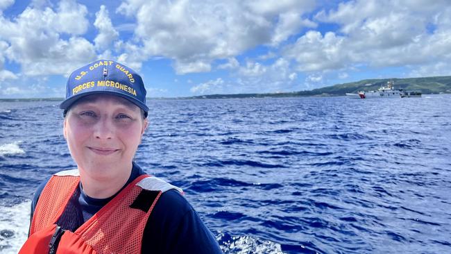 US Coast Guard Forces Deputy Director Public Affairs, Chief Warrant Officer Sara Muir, said having access to the facilities at HMAS Cairns is critical to their operations in the Oceania region. Picture: Supplied