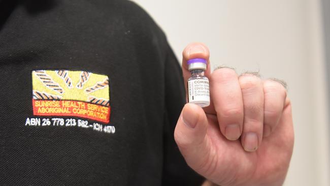 Sunrise Health Service has been administering the Covid-19 Pfizer jab. Picture: Thomas Morgan