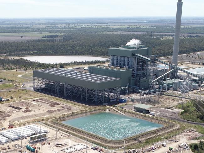 Construction of the Chinchilla Battery (foreground) is underway, which CS Energy is adding to its Kogan Creek site on the Western Downs.