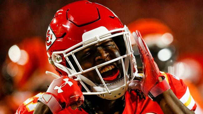 Kareem Hunt is on fire. Picture: Getty