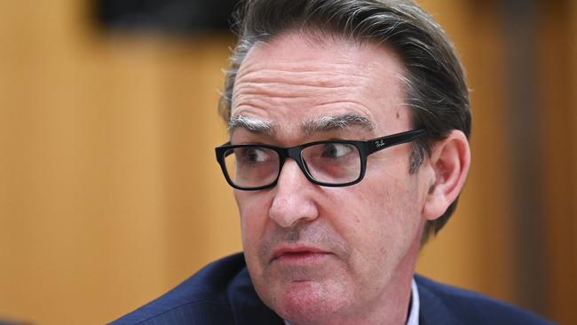 Treasury Secretary Steven Kennedy during Senate estimates at Parliament House in Canberra. Picture: Martin Ollman/NCA NewsWire