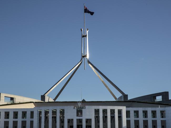 CANBERRA, AUSTRALIA-NCA NewsWire Photos 01 AUGUST 2020:CANBERRA GENERICSThe bush capitol Canberra. Parliament House.Picture: NCA NewsWire / Gary Ramage