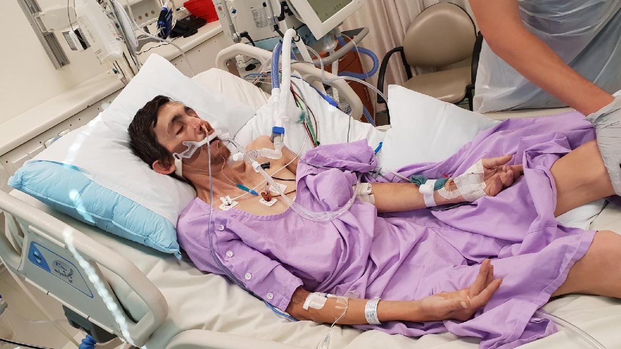 Gold Coast stonemason Anthony White is just one of an alarming number of young Aussie tradies struck down by silicosis. Picture: Supplied