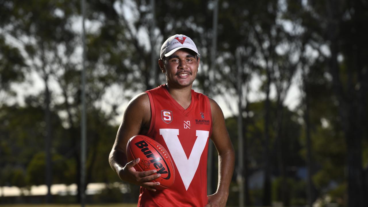 North Adelaide’s Blayne O’Loughlin, the nephew of Swans great Michael O’Loughlin. Picture: Naomi Jellicoe