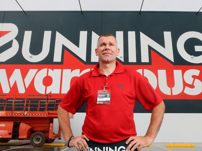 16th December 2020 - Facility Manager Brendan OÃBoyle from the new Bunnings at Pimpama that has some of the latest concepts.Photo: Scott Powick Newscorp